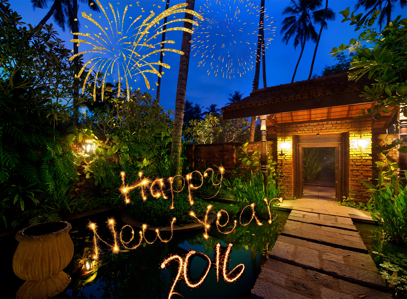 Happy New Year 2016 from Reef Villa & Spa